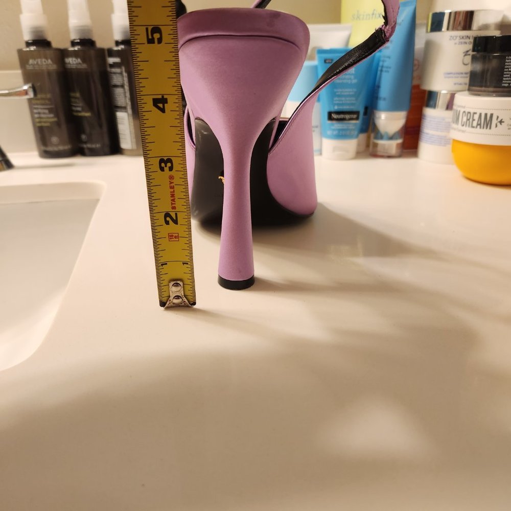 Versace Satin Slingback Sandals - Size 41 - Picture 7 of 7